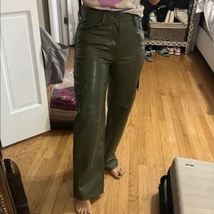 Abercrombie & Fitch faux leather